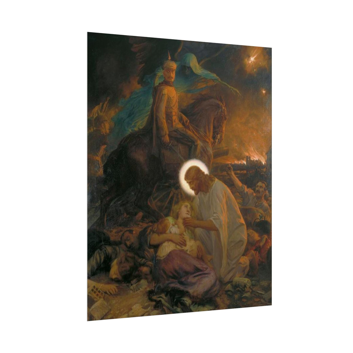Arte Clásico “Sangre y Hierro” – Póster Decorativo