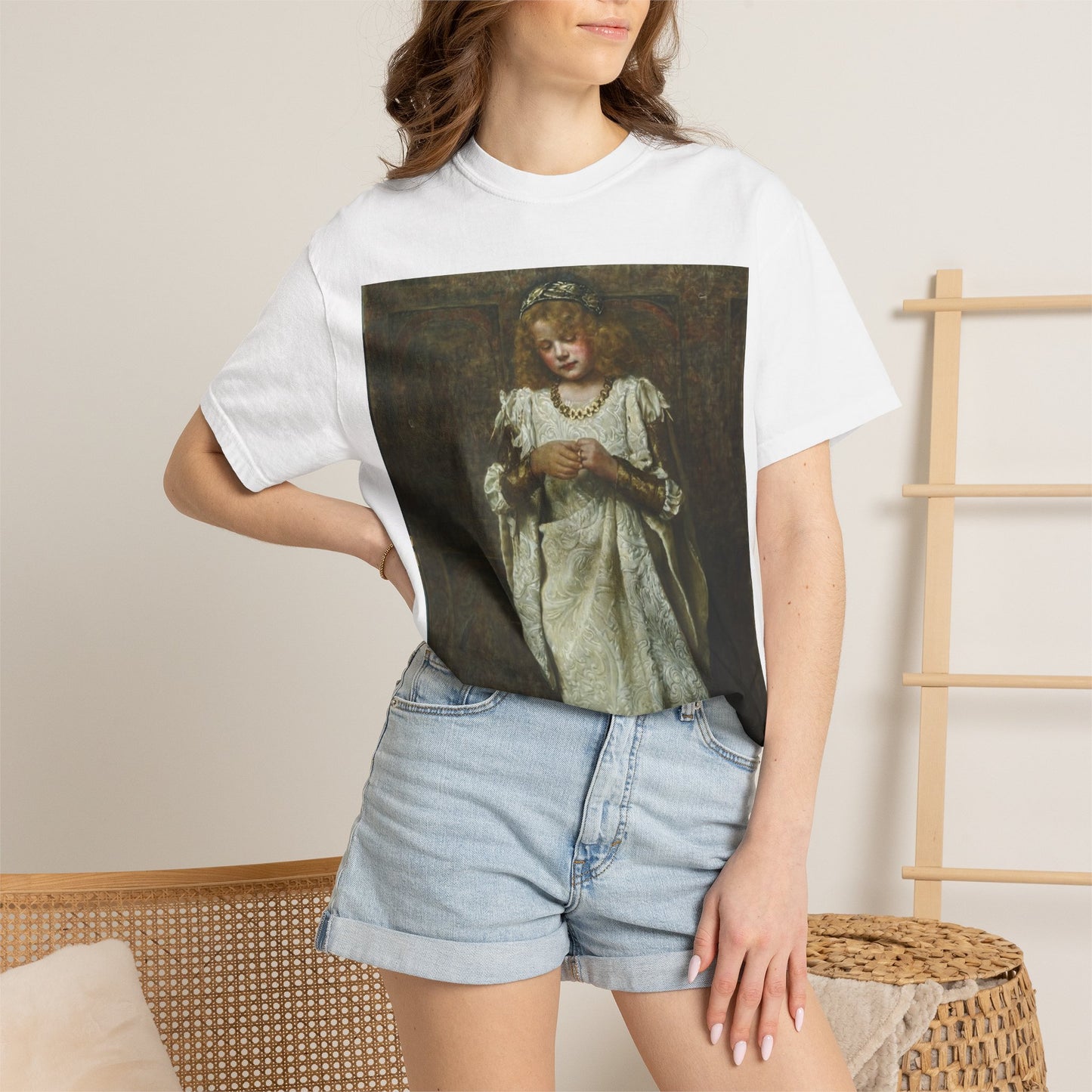 Vintage Portrait Art Graphic T-Shirt – Unisex Tee