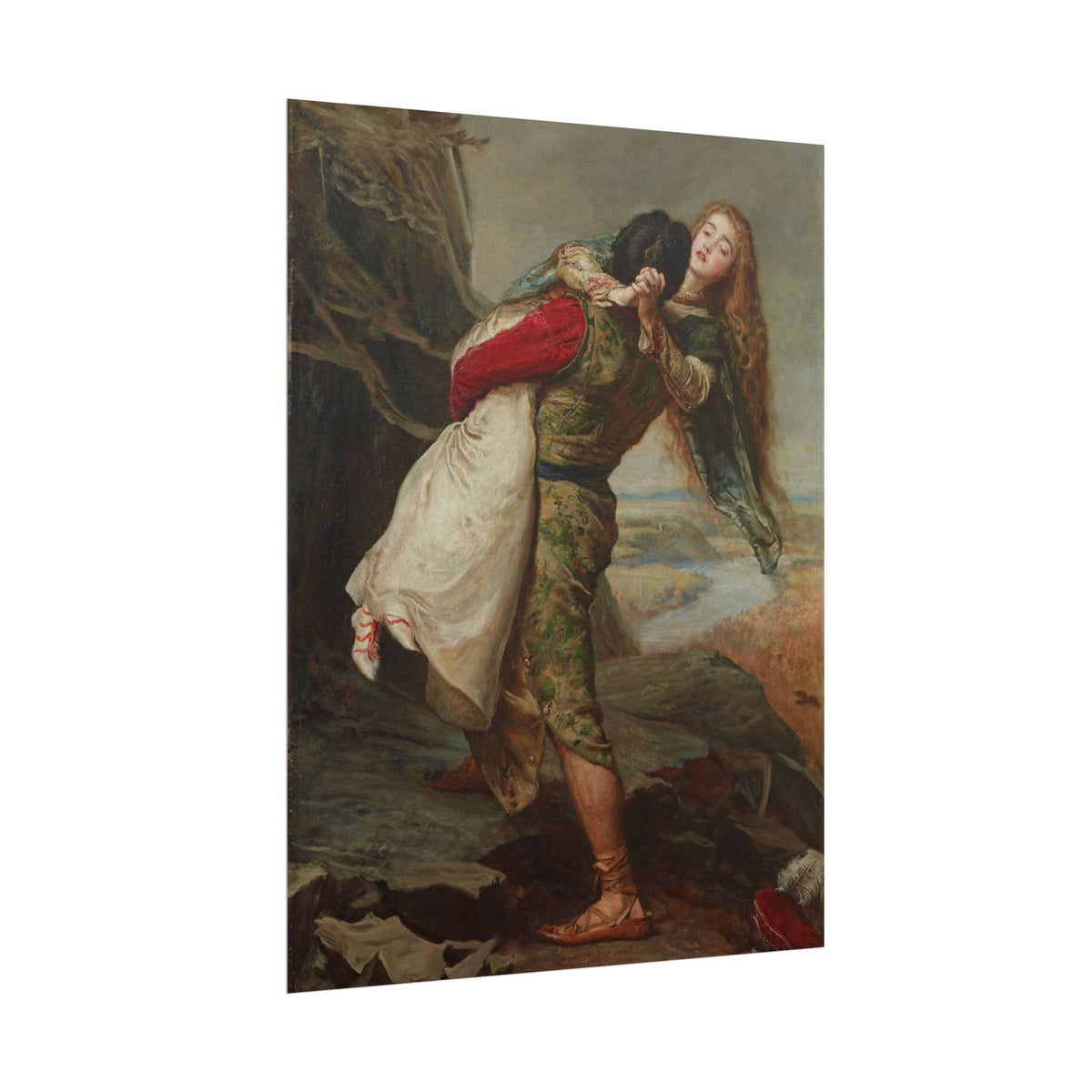 La corona del amor – John Everett Millais