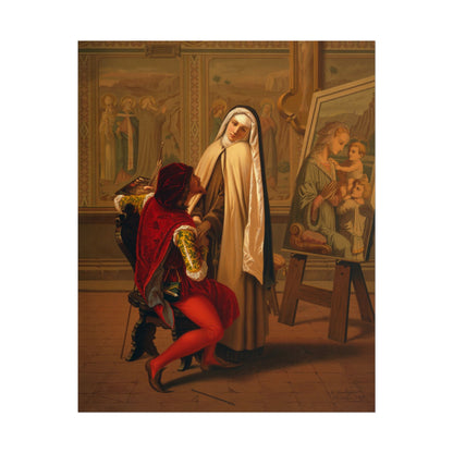 El Encuentro” – Arte Clásico y Elegancia Atemporal | Póster Decorativo Premium
