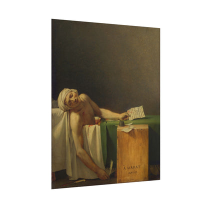 La Muerte de Marat – Póster de Arte Clásico | Jacques-Louis David