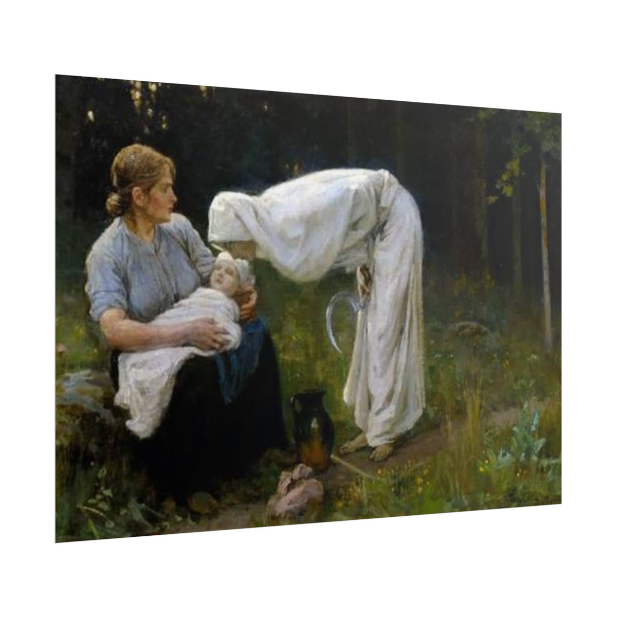 Madre y Naturaleza – Póster de Arte Clásico