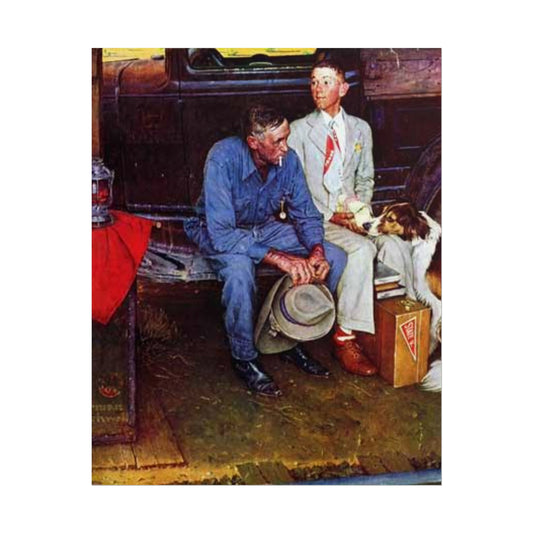 Compañeros de Viaje – Póster Artístico Vintage
