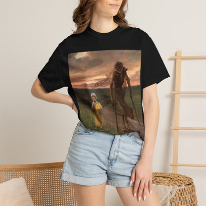 Vintage Gothic Art Graphic T-Shirt – Unisex Tee