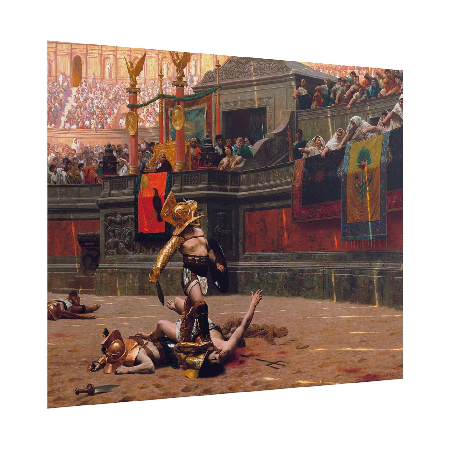 Pollice Verso – Póster de Arte Clásico | Decoración de Pared Premium
