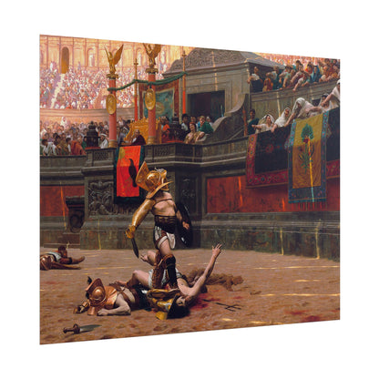 Pollice Verso – Póster de Arte Clásico | Decoración de Pared Premium