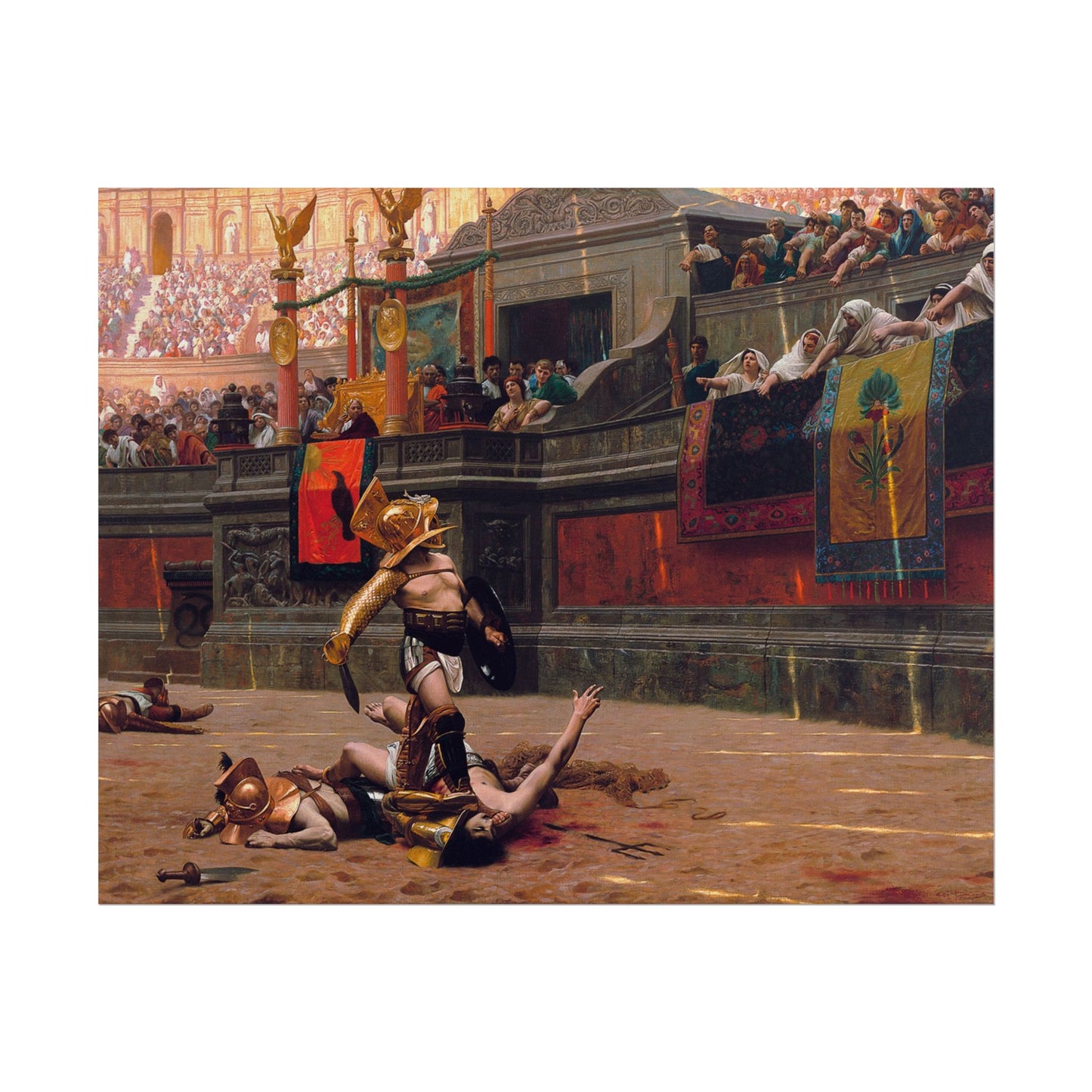 Pollice Verso – Póster de Arte Clásico | Decoración de Pared Premium