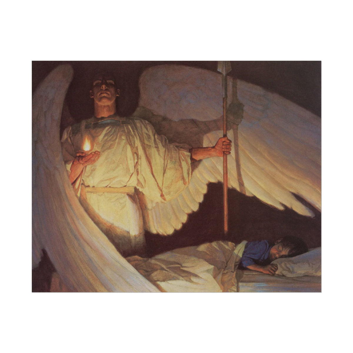 El Ángel de la Luz – Lámina Artística Decorativa