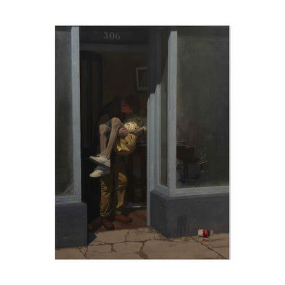 El Último Abrazo – Póster de Arte Emotivo