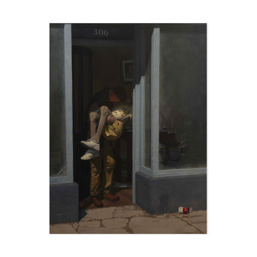 El Último Abrazo – Póster de Arte Emotivo