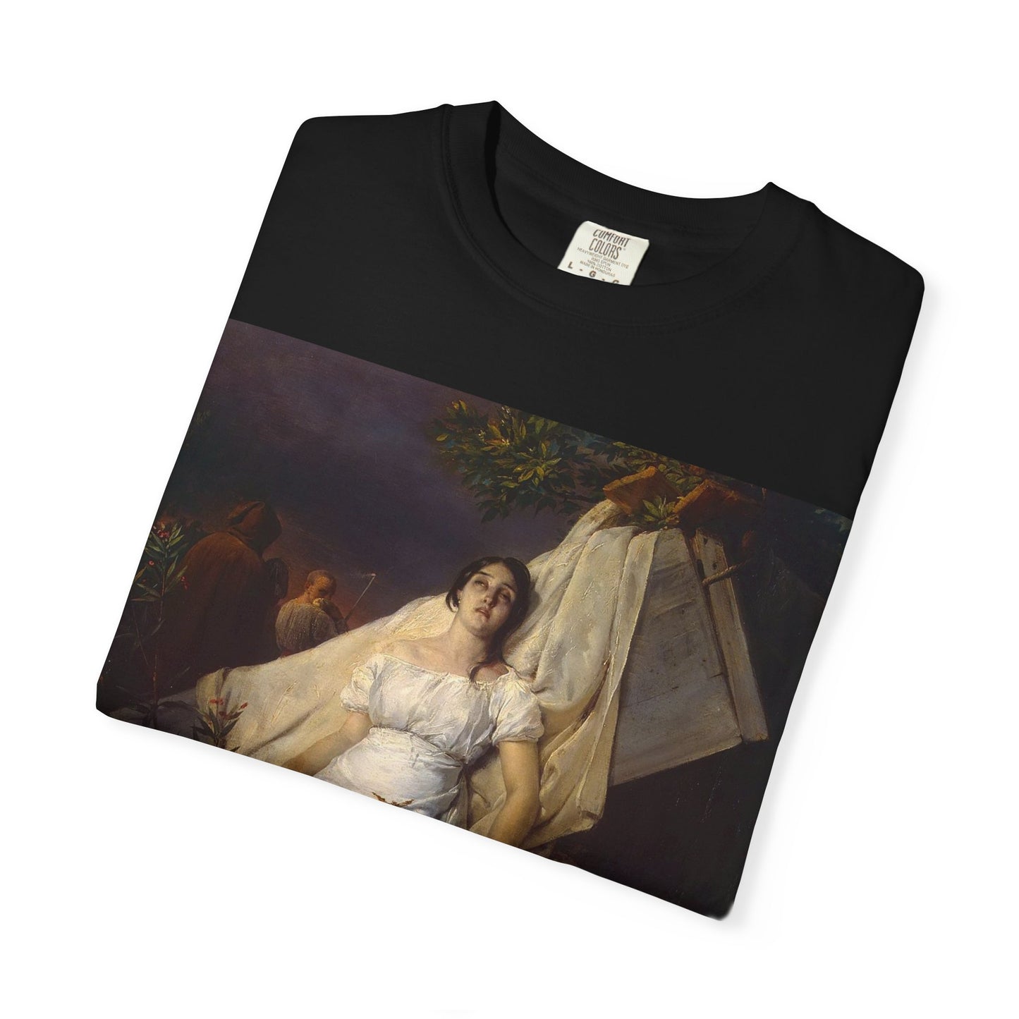 Camiseta con estampado de arte clásico vintage – Disponible en blanco y negro