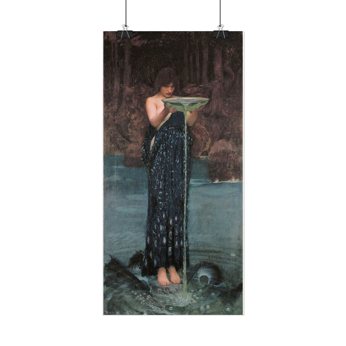 Circe Invidiosa – John William Waterhouse | Póster de Arte Clásico