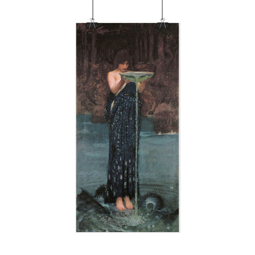 Circe Invidiosa – John William Waterhouse | Póster de Arte Clásico