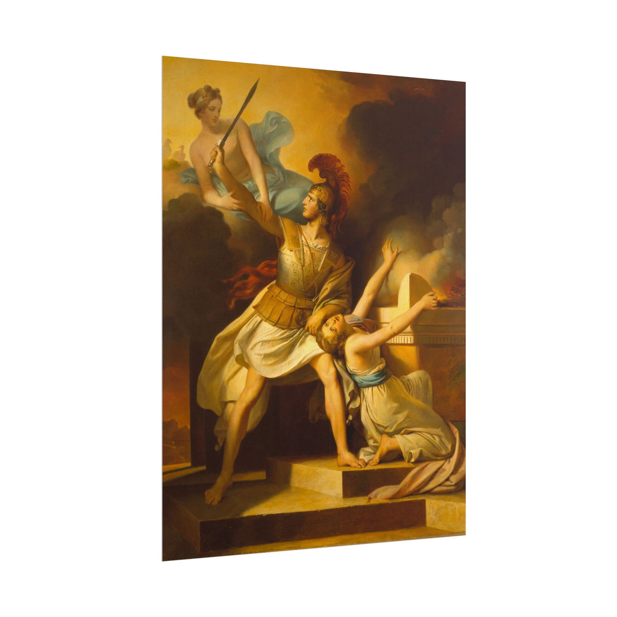 Venus se Aparece a Eneas – Póster de Arte Clásico