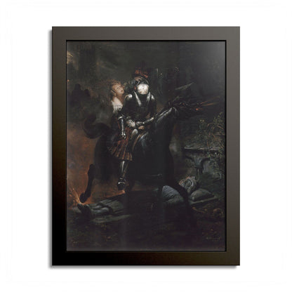 Póster de Caballero Medieval – Lámina de Arte Clásico y Fantasía para Decoración de Pared