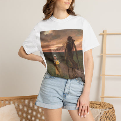 Vintage Gothic Art Graphic T-Shirt – Unisex Tee