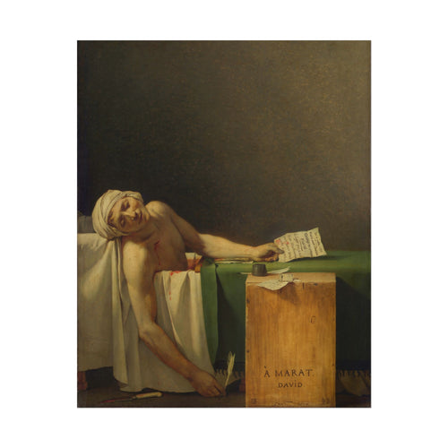 La Muerte de Marat – Póster de Arte Clásico | Jacques-Louis David