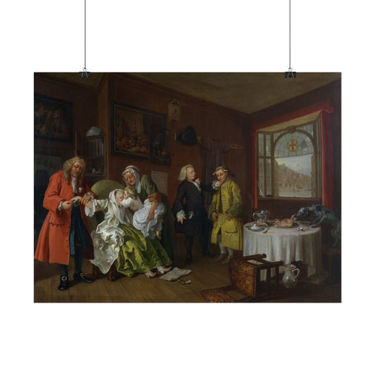 Póster de Escena Histórica Clásica – Lámina de Arte Vintage para Decoración de Pared