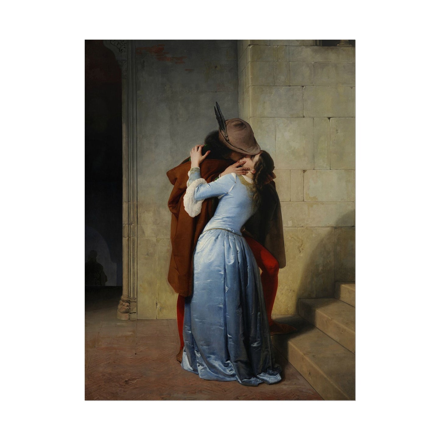 El Beso – Póster de Arte Clásico Romántico