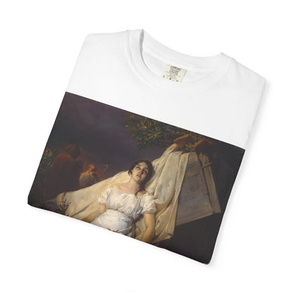 Camiseta con estampado de arte clásico vintage – Disponible en blanco y negro